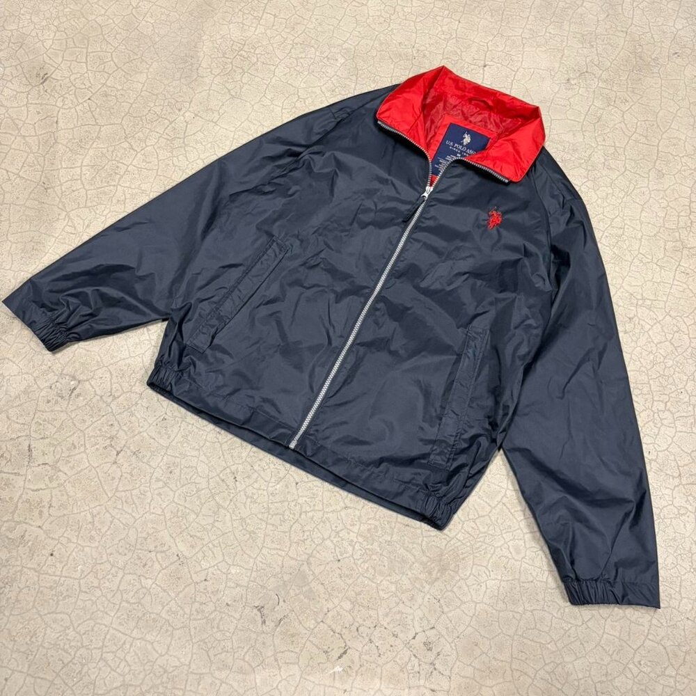 Navy U.S. Polo Assn Windbreaker Jacket
